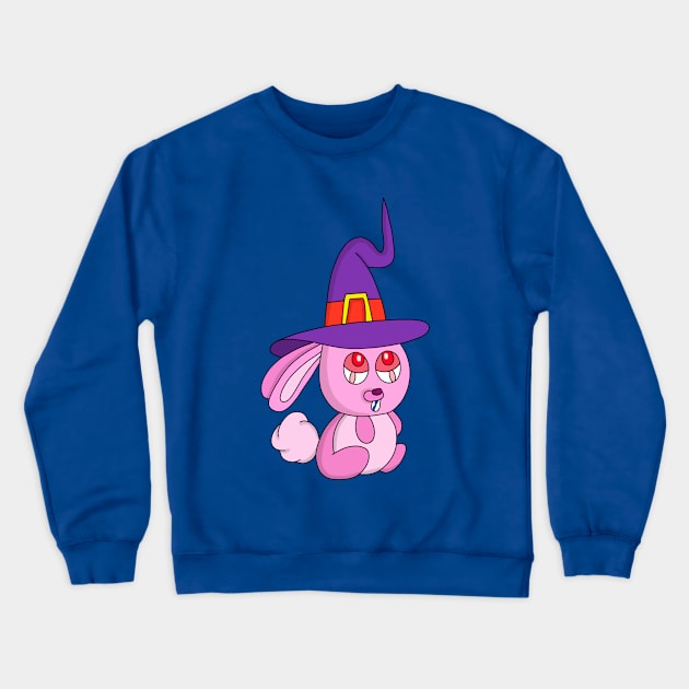 Witch Bunny Crewneck Sweatshirt by DiegoCarvalho